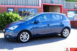 BLUE 2015 VAUXHALL CORSA EXCITE AC - Photo 8