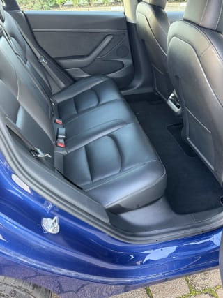 BLUE 2021 TESLA MODEL 3 STANDARD RANGE + - Mobile Upload