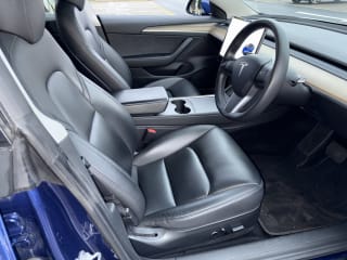 BLUE 2021 TESLA MODEL 3 STANDARD RANGE + - Mobile Upload