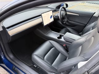 BLUE 2021 TESLA MODEL 3 STANDARD RANGE + - Mobile Upload