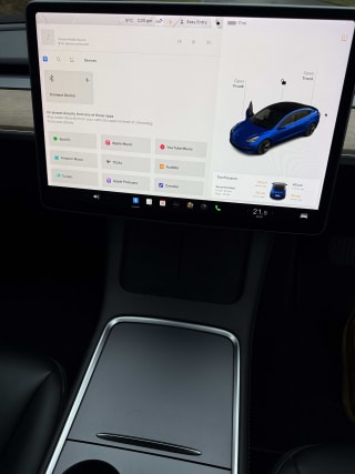 BLUE 2021 TESLA MODEL 3 STANDARD RANGE + - Mobile Upload