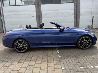 BLUE 2019 MERCEDES-BENZ C 300 AMG LINE AUTO - Mobile Upload