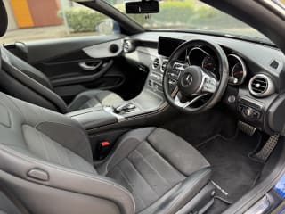 BLUE 2019 MERCEDES-BENZ C 300 AMG LINE AUTO - Mobile Upload