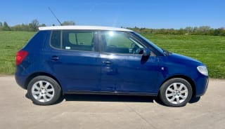BLUE 2009 SKODA FABIA 2 HTP 70 - Mobile Upload