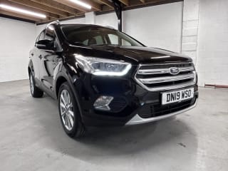 BLACK 2019 FORD KUGA TITANIUM EDITION TDCI - Photo 5