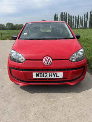 RED 2012 VOLKSWAGEN TAKE UP - Mobile Upload