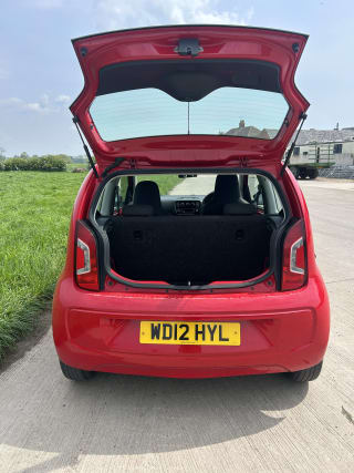 RED 2012 VOLKSWAGEN TAKE UP - Mobile Upload