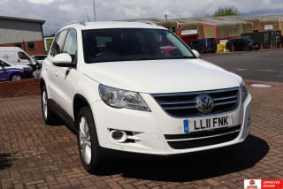 WHITE 2011 VOLKSWAGEN TIGUAN MATCH TDI 4MOT S-A - Photo 10