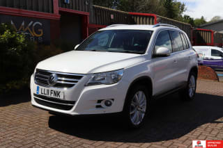 WHITE 2011 VOLKSWAGEN TIGUAN MATCH TDI 4MOT S-A - Photo 6