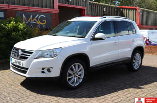 WHITE 2011 VOLKSWAGEN TIGUAN MATCH TDI 4MOT S-A - Photo 5