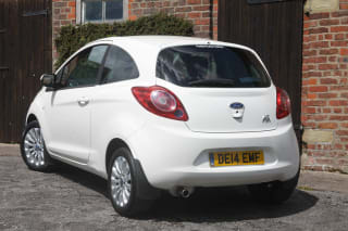 WHITE 2014 FORD KA ZETEC - Photo 3