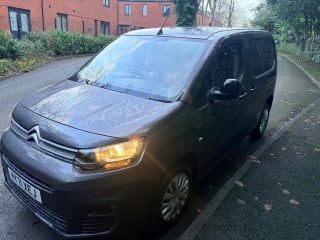 GREY 2022 CITROEN BERLINGO 1000 EPRISE PRO BHDI - Photo 3