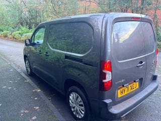 GREY 2022 CITROEN BERLINGO 1000 EPRISE PRO BHDI - Photo 4