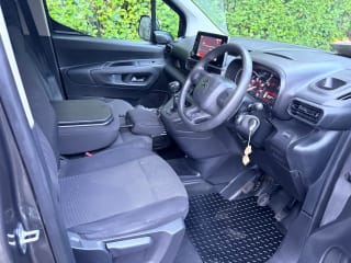 GREY 2022 CITROEN BERLINGO 1000 EPRISE PRO BHDI - Photo 17