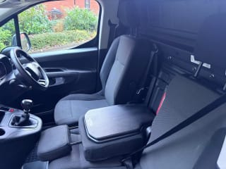 GREY 2022 CITROEN BERLINGO 1000 EPRISE PRO BHDI - Photo 20