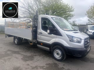 SILVER AND BLUE 2022 FORD TRANSIT 350 LEADER ECOBLUE - Photo 1