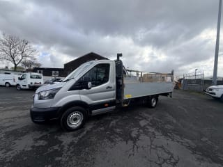 SILVER AND BLUE 2022 FORD TRANSIT 350 LEADER ECOBLUE - Photo 2