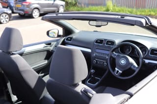 WHITE 2012 VOLKSWAGEN GOLF  BLUEMOTION TDI CONVERTIBLE - Photo 13