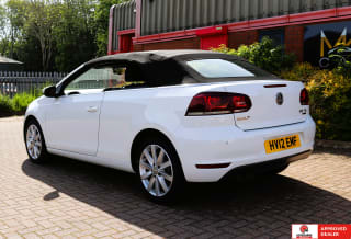 WHITE 2012 VOLKSWAGEN GOLF  BLUEMOTION TDI CONVERTIBLE - Photo 20