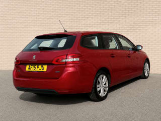 RED 2015 PEUGEOT 308 ACTIVE SW HDI BLUE S/S - Mobile Upload