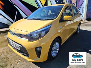 Engine detail of the 2023 Kia Picanto Automatic
