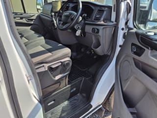 WHITE 2022 FORD TRANSIT CUSTOM 300 2.0 Tdci   eco blue  - Imaging+