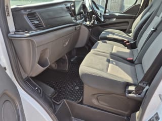 WHITE 2022 FORD TRANSIT CUSTOM 300 2.0 Tdci   eco blue  - Imaging+