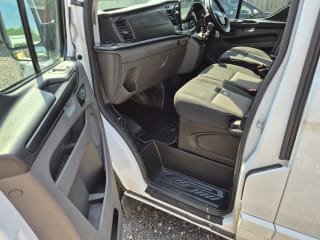 WHITE 2022 FORD TRANSIT CUSTOM 300 2.0 Tdci   eco blue  - Imaging+