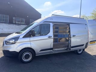 SILVER 2020 FORD TRANSIT CUSTOM 320LEADER EBLUE - Photo 9