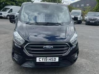 BLACK 2019 FORD TRANSIT CUSTOM 280 LIMITED - Photo 2