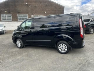 BLACK 2019 FORD TRANSIT CUSTOM 280 LIMITED - Photo 5
