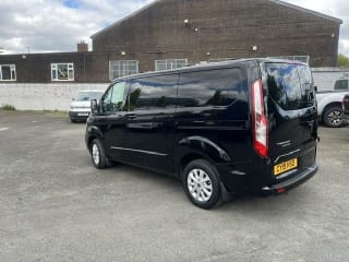 BLACK 2019 FORD TRANSIT CUSTOM 280 LIMITED - Photo 6