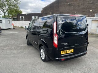 BLACK 2019 FORD TRANSIT CUSTOM 280 LIMITED - Photo 7