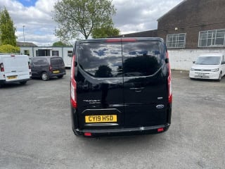 BLACK 2019 FORD TRANSIT CUSTOM 280 LIMITED - Photo 8