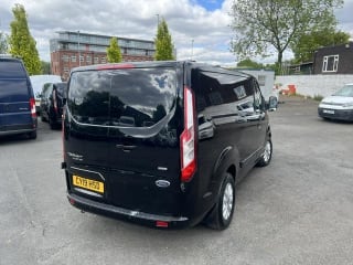 BLACK 2019 FORD TRANSIT CUSTOM 280 LIMITED - Photo 9