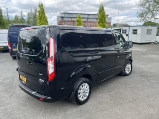 BLACK 2019 FORD TRANSIT CUSTOM 280 LIMITED - Photo 10