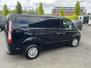 BLACK 2019 FORD TRANSIT CUSTOM 280 LIMITED - Photo 11