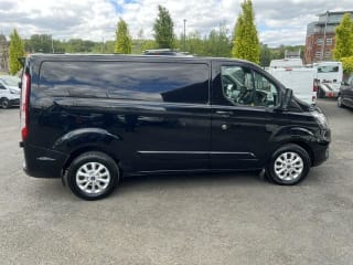 BLACK 2019 FORD TRANSIT CUSTOM 280 LIMITED - Photo 12