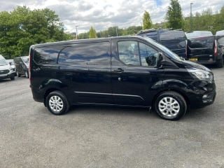 BLACK 2019 FORD TRANSIT CUSTOM 280 LIMITED - Photo 13