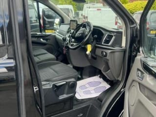 BLACK 2019 FORD TRANSIT CUSTOM 280 LIMITED - Photo 22