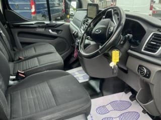 BLACK 2019 FORD TRANSIT CUSTOM 280 LIMITED - Photo 23