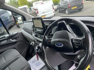 BLACK 2019 FORD TRANSIT CUSTOM 280 LIMITED - Photo 24