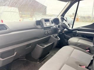 WHITE 2021 RENAULT MASTER MM35 BUSINESS DCI - Photo 14