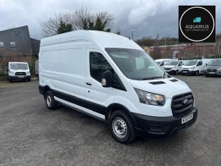 WHITE 2019 FORD TRANSIT 350 LEADER ECOBLUE - Photo 1