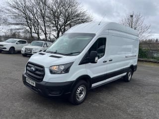 WHITE 2019 FORD TRANSIT 350 LEADER ECOBLUE - Photo 2