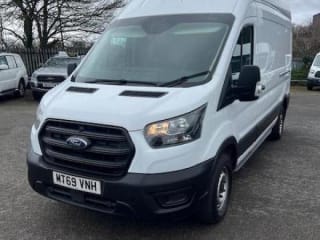 WHITE 2019 FORD TRANSIT 350 LEADER ECOBLUE - Photo 5