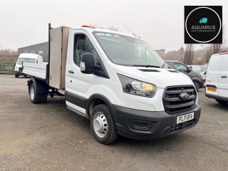 WHITE 2021 FORD TRANSIT 350 LEADER ECOBLUE - Photo 1