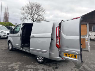 SILVER 2020 FORD TRANSIT CUSTOM 280LIMITD EBLUE - Photo 5