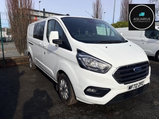 WHITE 2022 FORD TRANSIT CUSTOM 300LIMITD EBLUE - Photo 1