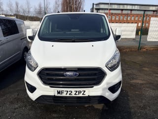 WHITE 2022 FORD TRANSIT CUSTOM 300LIMITD EBLUE - Photo 2